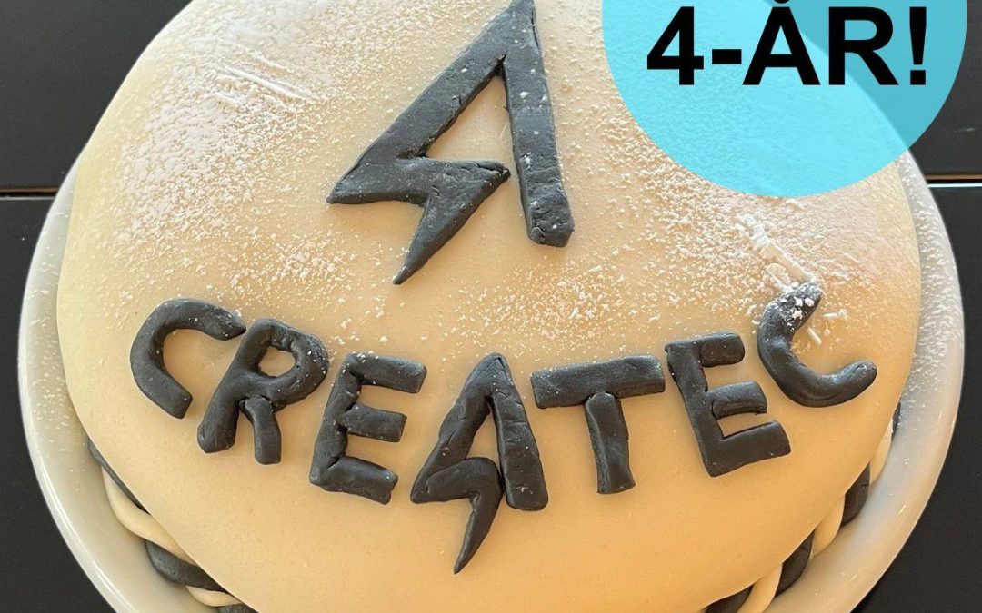 Createc Power fyller 4 år – och vi växer vidare!